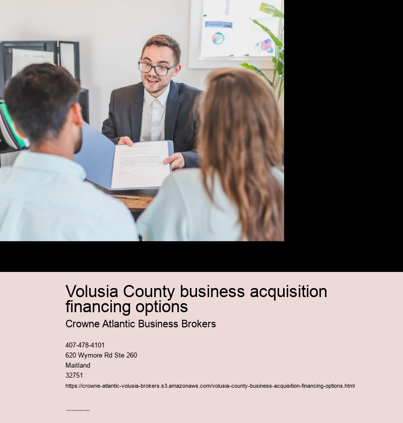 Volusia County business acquisition financing options