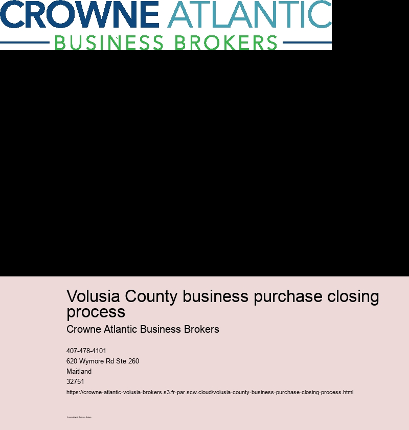 How to Utilize the Services of Volusia County Business Brokers for Success